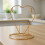 Cup Saucer Stand For Efficient Kitchen Organization-Silver 5