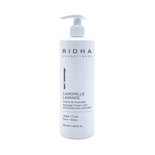 RIDHA Chamomile and Lavender Massage Cream 500ml