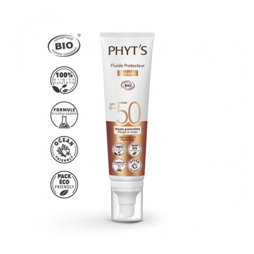 PHYTS - Fluide Protecteur SPF 50 100ml