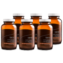 Bend Beauty Marine Collagen + Co-Factors ? Powder Flavor Coconut - Box of 6x146gr