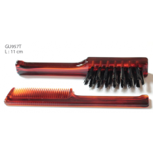 Guenzani MUSTACHE SET -BOAR/ NYLON - AMBER
