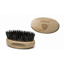 Guenzani BEARD BRUSH - BOAR/ NYLON - CLEAR WOOD