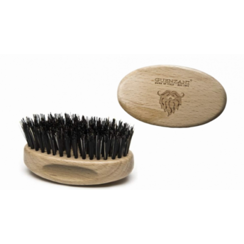 Guenzani BEARD BRUSH - BOAR/ NYLON - CLEAR WOOD