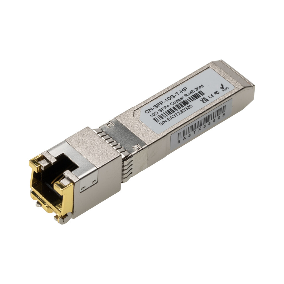 Cablenet 10Gbase Copper Rj45 30M Hp/Aruba Compatible Transceiver 5056750320528