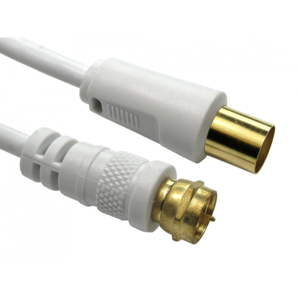 Cdl 5Mtr Tv To F Connector Cable 5055781246784