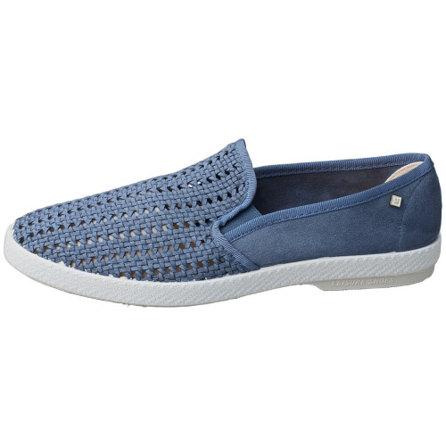 (44) Rivieras Herren ODYSSEE Espadrille Schuhe Blau Wei? 2