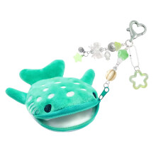 Adorable pochette à fermeture éclair pour enfants,-vert menthe