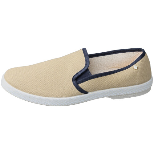 (43) Rivieras Herren Espadrilleschuhe CANVAS BIAIS in Beige 2