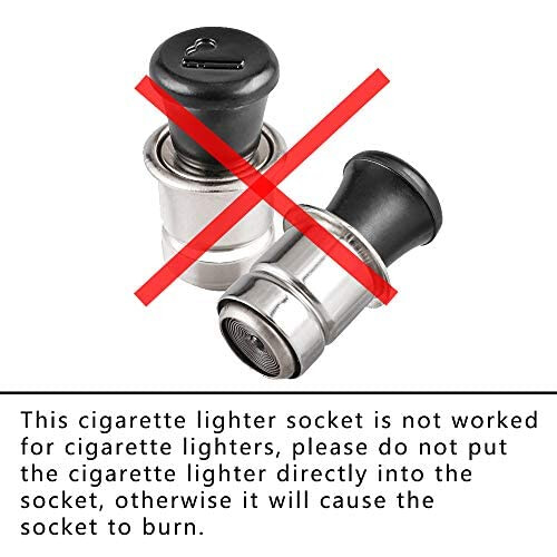 Cigarette Lighter Socket 2 Pcs Waterproof Marine Grade 12V24V DC lighter so 1