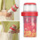 Efficient Meal Preps Container With Secure Salad Carriers-Red 2