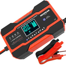10Amp Car Battery Charger 12V and 24V Smart Fully Automatic Battery Charger