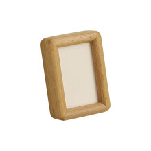 Magnetischer Bilderrahmen aus Holz für 3-Zoll-Bilder mit-C