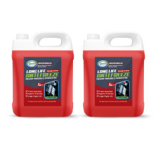 JOVS Antifreeze Engine Coolant Red 10L (2X5L) – All-Year Protection for Your Vehicle from Freezing and Overheating
