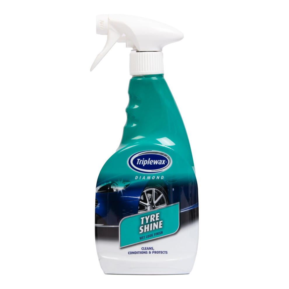 Triplewax Tyre Shine 500 Ml Â Long-Lasting Wet Look For Car Tyres 5007639615013