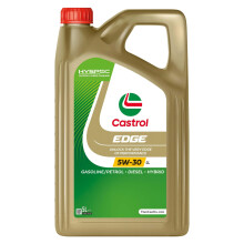 Castrol EDGE 5W-30 LL, Advanced Fully Synthetic Engine Oil, Meets ACEA C3 & API SQ Specifications, 5L