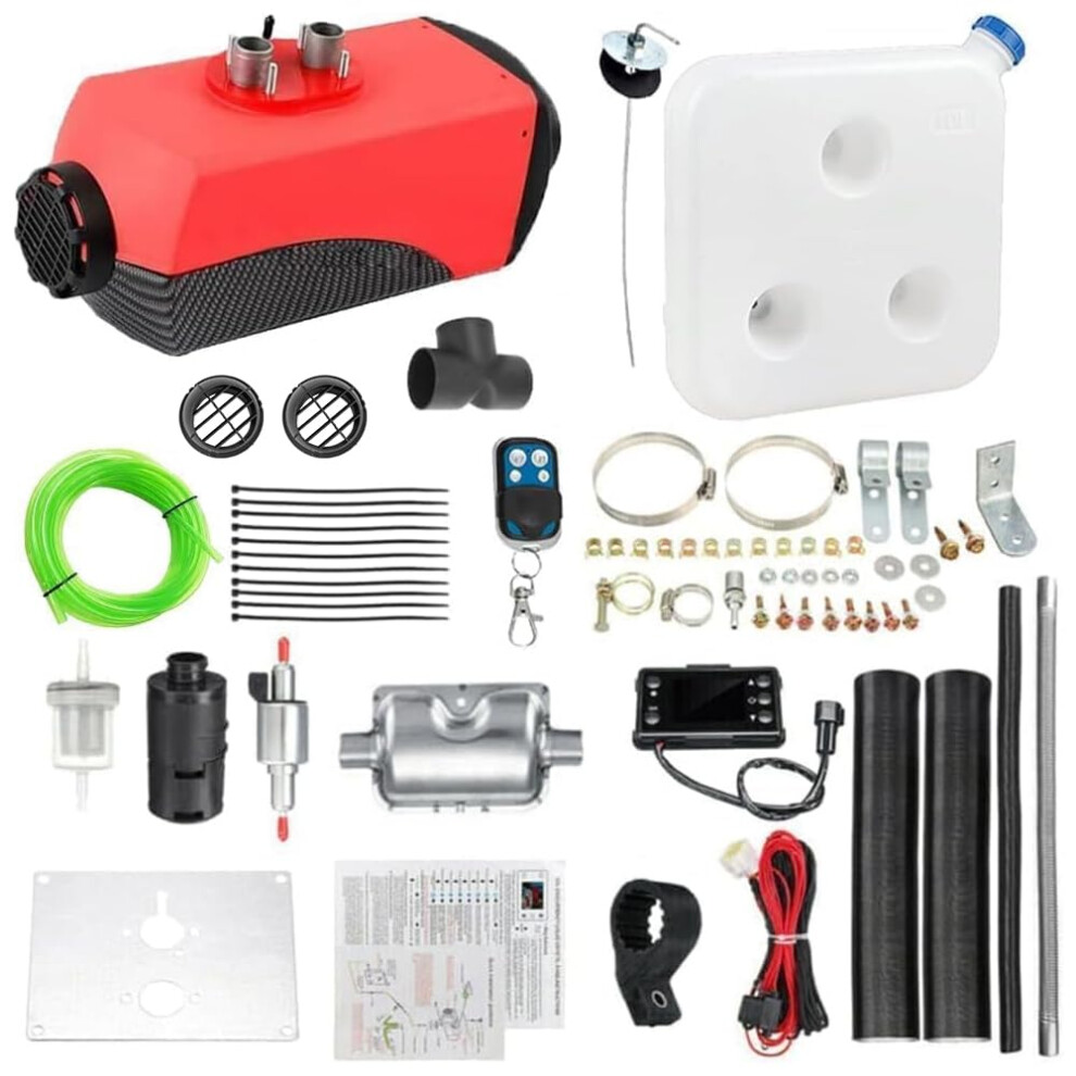 Jacgood 12V 5Kw-8Kw Diesel Air Heaterï¼With Remote Control Lcd Monitor 5002158492763