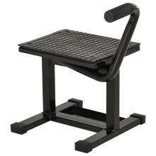 DURHAND 150KG Steel Motorcycle Lift Rubber Platform Crank Lift Manual Repai