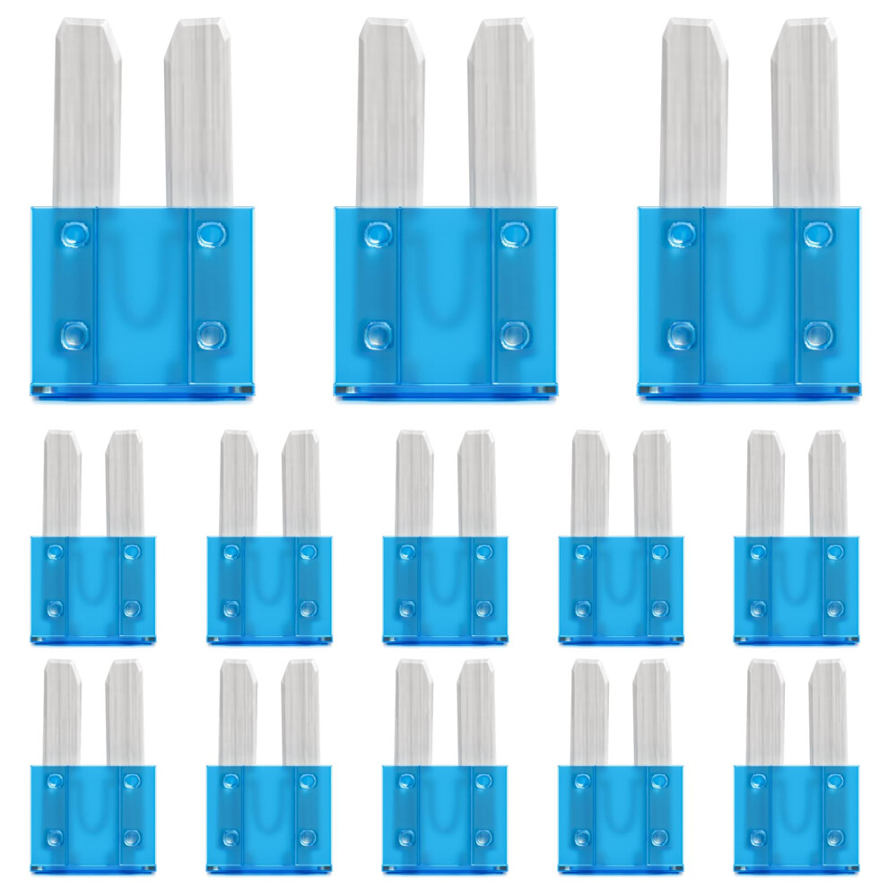Allecin 15 Amp Micro2 Fuse 15Amp Micro 2 Car Fuses 15A Automotive Apt Atr B 8316592528627