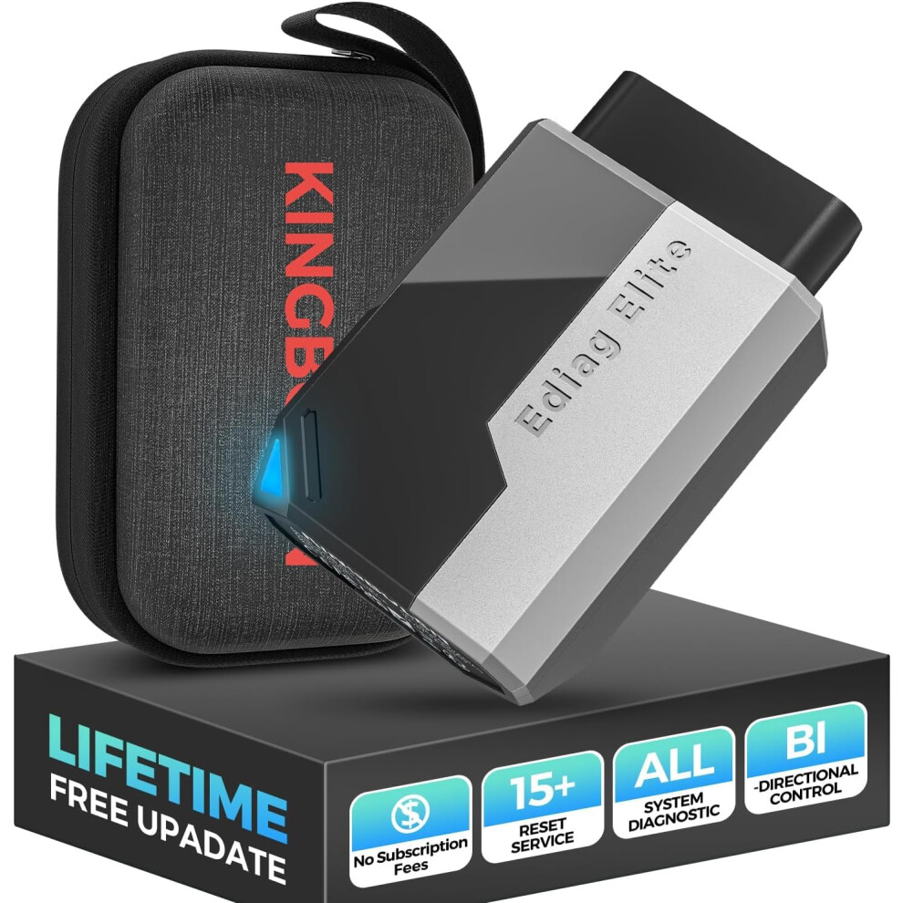 Photos - Car Service Station Equipment KINGBOLEN EDIAG Elite OBD2 Scanner Bluetooth,Bi-directional Scan Tool Full Syste
