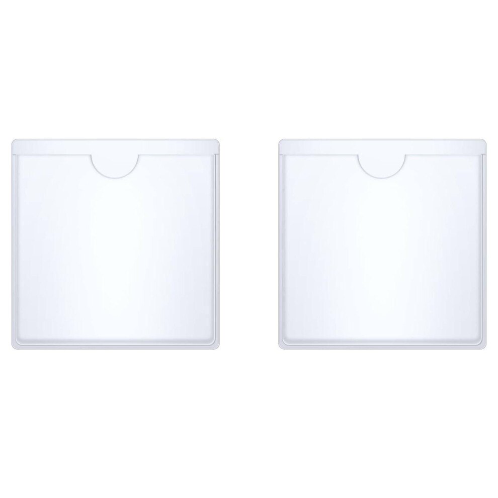 Lumivra 2-Pack Parking Permit Holders Â Clear, Adhesive-Free Sleeves For Windshield Display Of Passes, Tickets & Licenses Â Universal Fit For All 4765801956395