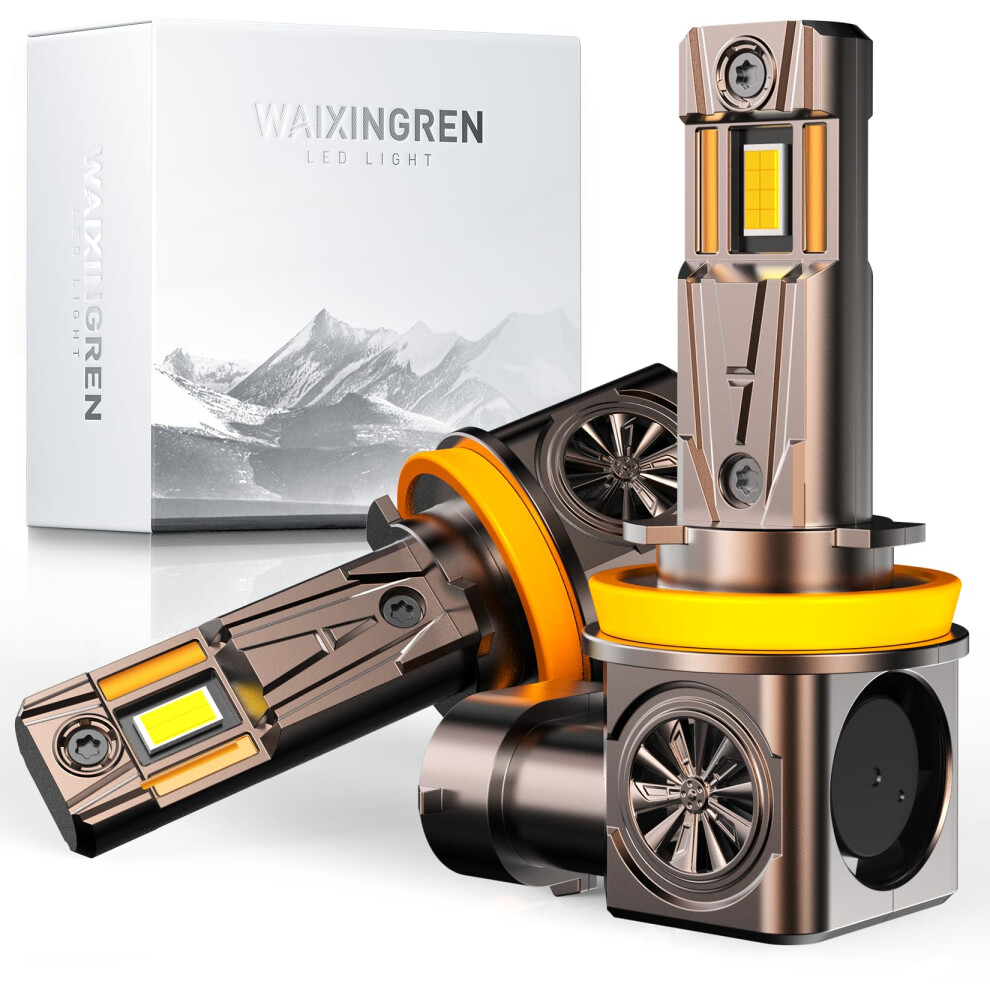 Waixingren H11 Led Head Bulb 32000Lm 6500K Brighter 100W H8 Led Fog L Light 6005298460219
