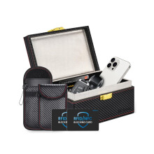 WHonor Faraday Box & Pouch, Anti-Theft RFID Blocking Car Key Signal Blocker