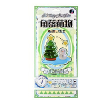 Autocollant bulle décoratif 3D, 1 feuille, autocollant-Vert