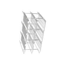 Stackable Plastic Can Organizers For Kitchen Holds Up To-3-tier
