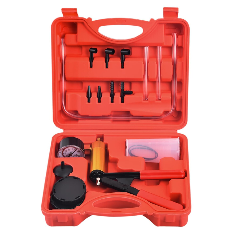 Dha Brake Bleeder Kit Hand Held Vacuum Pump Tester And Brake Bleeding Kit F 8846636257942