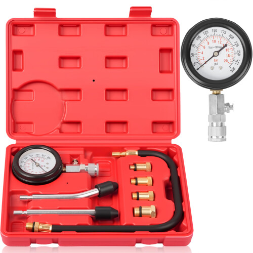 Professional Petrol Engine Compression Tester Kit Set for Automotives and M