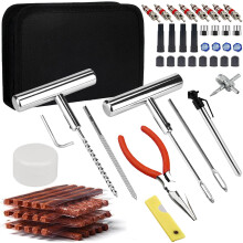Ghguole Tyre Repair Kit,70pcs Tyre Plug Kit,Heavy Duty Tyre Puncture