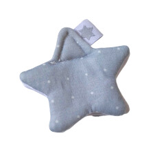 Compacte en draagbare kabelopberger in blauw-wit-grijs met-Grijs
