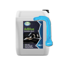 JOVS AdBlue 10 Liters with Spout – Diesel Exhaust Fluid Additive for SCR-Equipped Vehicles - Crystal Clean Diesel Treatment Fluid, ISO 22241 Complia