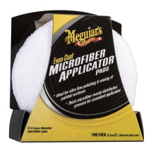 Meguiars Even Coat Microfibre Reusable Applicator Pads 2 Pack 127 cm Hand A