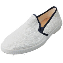 (9.5) Rivieras Raphia Mens Espadrille Shoes in Ivory