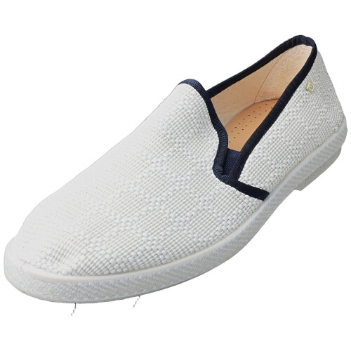 (43) Rivieras Herren Espadrilleschuhe RAPHIA in Ivory
