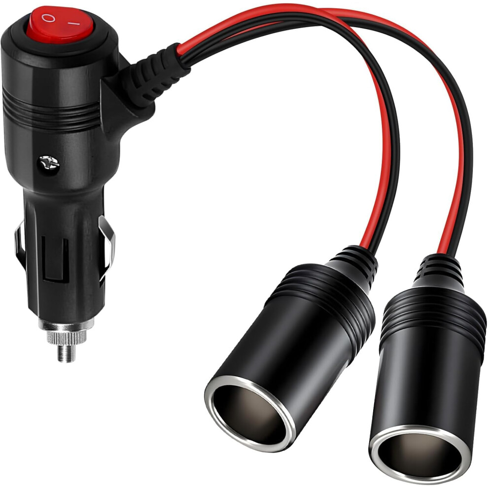 Car Cigarette Lighter Socket 2Way Car Socket Splitter Adapter 1 To 2 Cigare 5037776154328