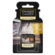 Yankee Candle Car Jar Ultimate Scented Air Freshener Black Coconut 2 coun
