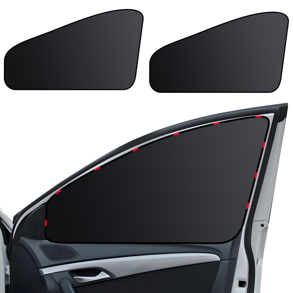 Zatooto Car Side Window Shades Magnetic Car Sunshades For Blockout Privacy Black 5307202923539
