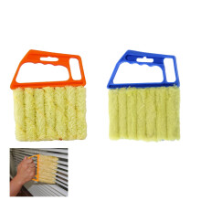 2 Pcs Venetian Blind Cleaner Tool,Orange Blind Cleaners Brush,Blue Efficient Plastic Easy Damp Cleaning Duster Tool Suitable for Wooden Venetian Blin