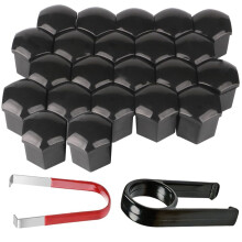 Gebildet 22pcs Wheel Nut Cap,Wheel Bolt Nut Caps Covers,Hexagonal Tire Nut Cover