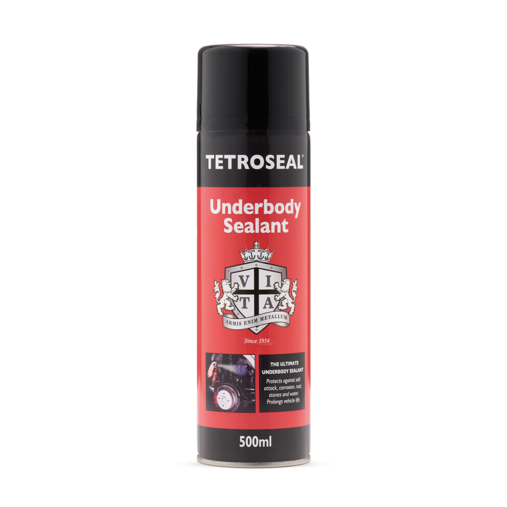 Tetroseal Ultimate Underbody Sealant Aerosol 500Ml Protects Against Salt C 9180660679325