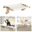 Lit mural pour chats, multi-usage, conception ventilée, Support 2