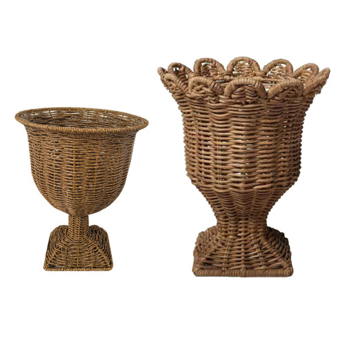 Pastorale Rattanvasen, Webblumenarrangements,-B 1