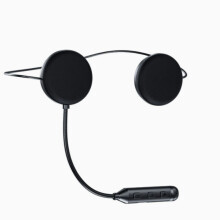 Bluetooth 5.3 motorhelmheadset, draadloze hoofdtelefoon met ruisonderdrukkende microfoon, heldere muziekweergave en handsfree bellen.