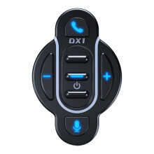 2026 Nieuwe DX1 Motorfietsstuur Bluetooth Controller Waterdichte Draadloze Bluetooth Headset Controller voor Motorfietsen Spraakbesturi