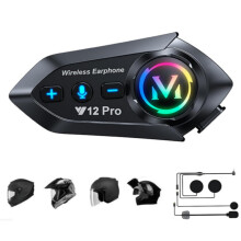 N3X Helm Bluetooth 5.4 Intercom - Communicatie tussen 2 rijders tot 600 meter, ENC-ruisonderdrukking, IP56 waterdicht, 1000mAh batterij