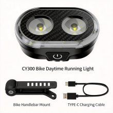 14 LED ultraheldere fietskoplamp - 11 standen, USB oplaadbaar - IPX6 waterdicht - 28 uur lange batterijduur