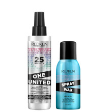 Redken One United Multi-Benefit Treatment 150ml & Spray Wax 10 150ml D