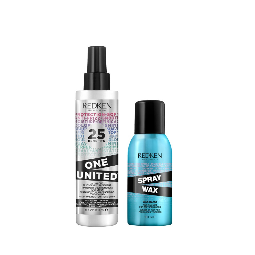 K18 Redken One United Multi-Benefit Treatment 150Ml & Spray Wax 10 150Ml D